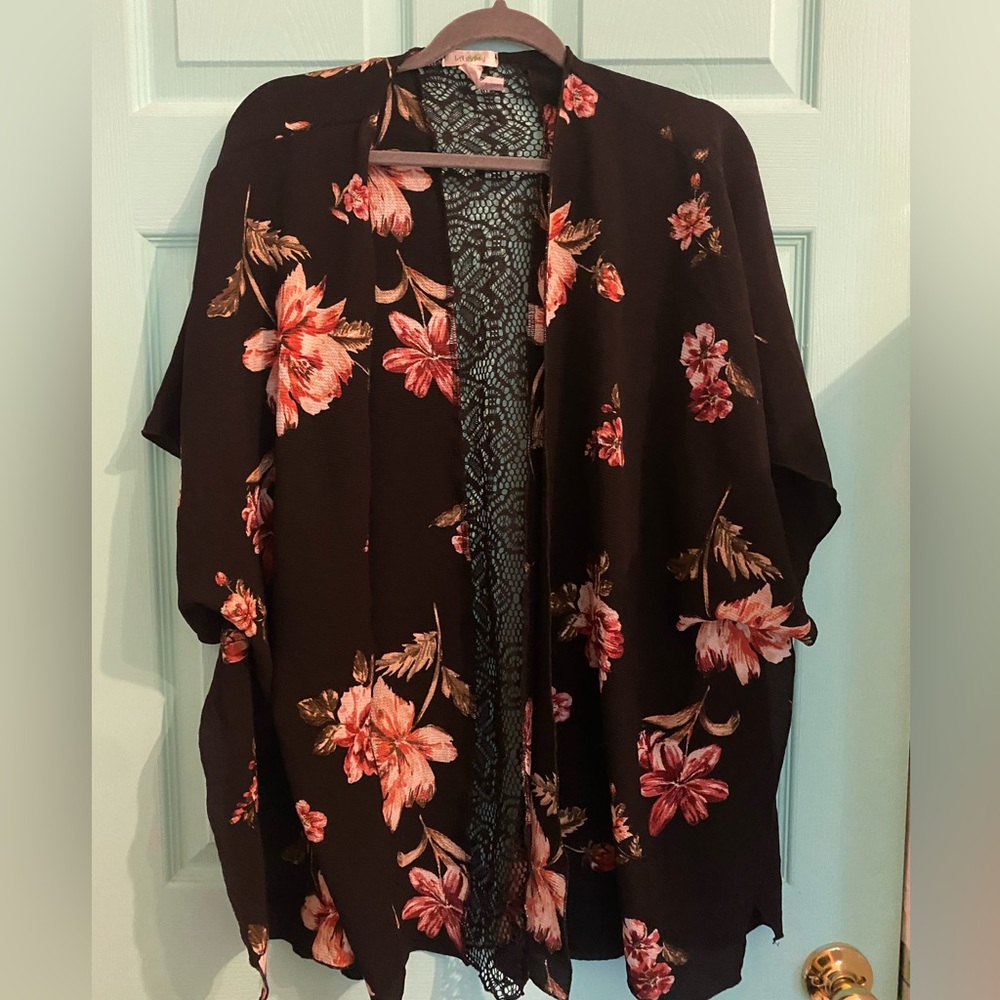 Floral cover up